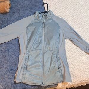 32 Degrees Light Blue Women's Zip-Front Bomber Jacket